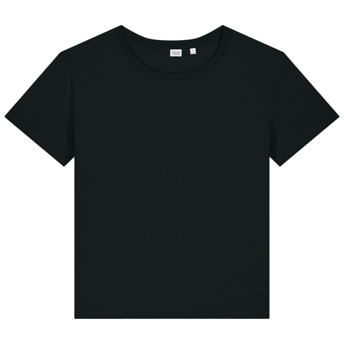 Stanley/Stella Women's Black Stella Serena Scoop Neck Tee