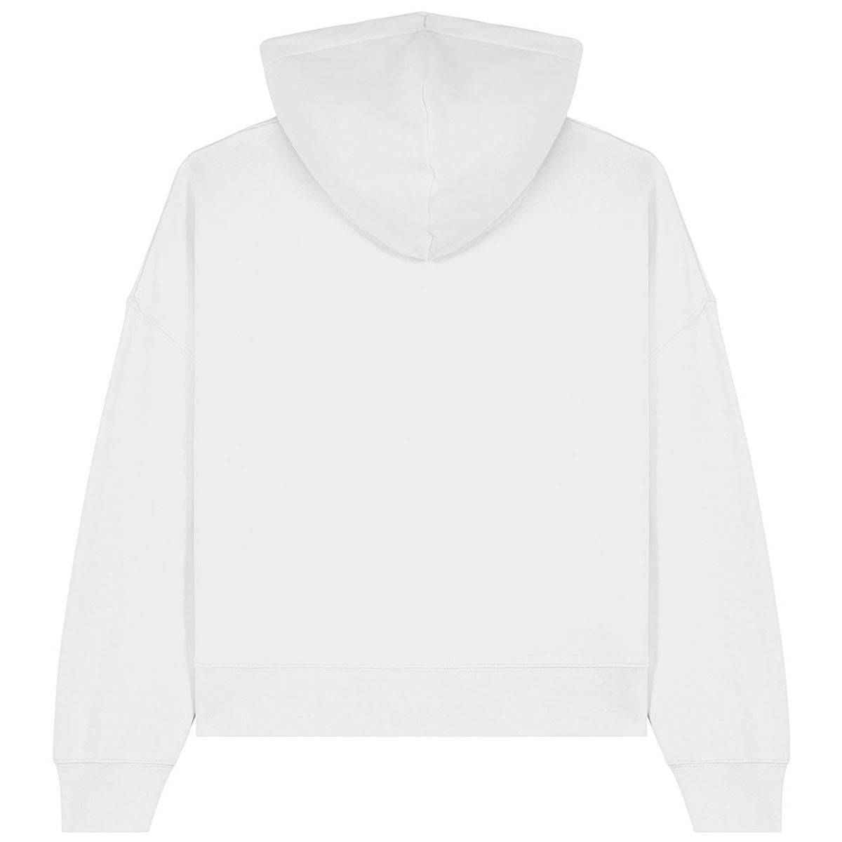 Stanley/Stella Women's White Stella Nora Hooded Sweatshirt