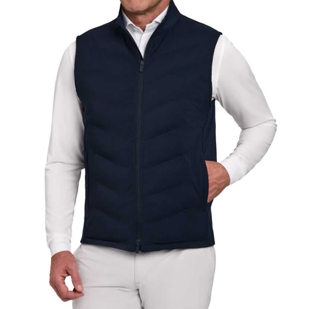 Holderness & Bourne Men's Navy Benton Vest