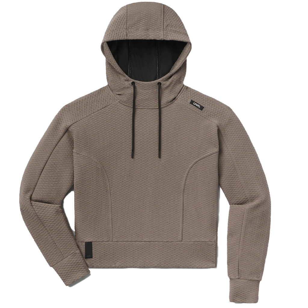 UNRL Women's Taupe Elevation Hoodie
