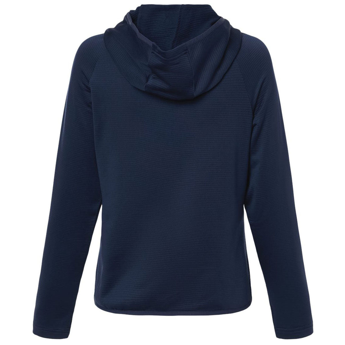 Team 365 Women's Sport Dark Navy Qualify Quarter-Zip Hooded Pullover