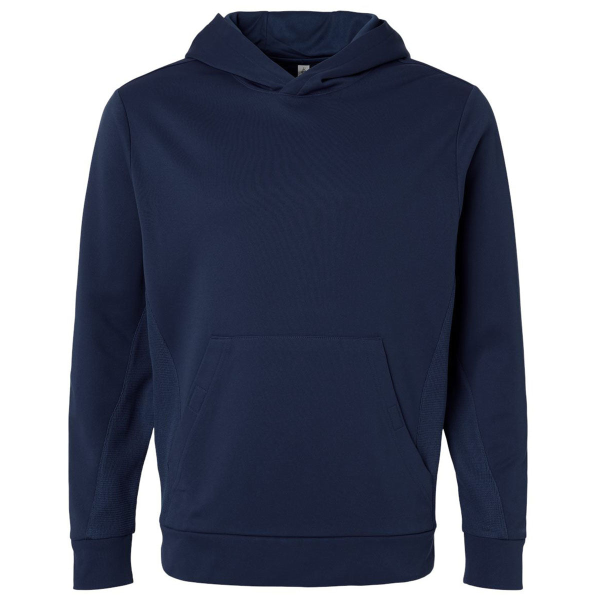 Team 365 Unisex Sport Dark Navy Squad Hooded Tech Fleece Pullover