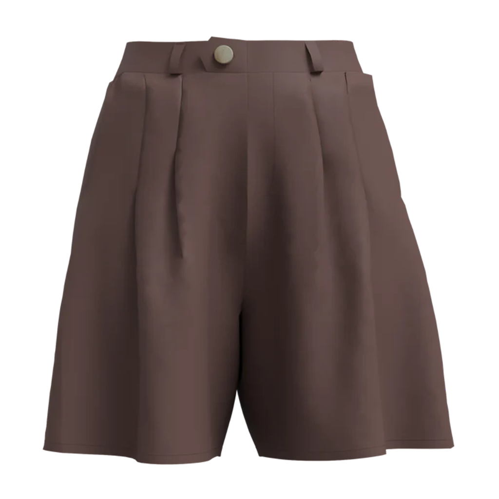 A. PUTNAM Women's Umber Trouser Short