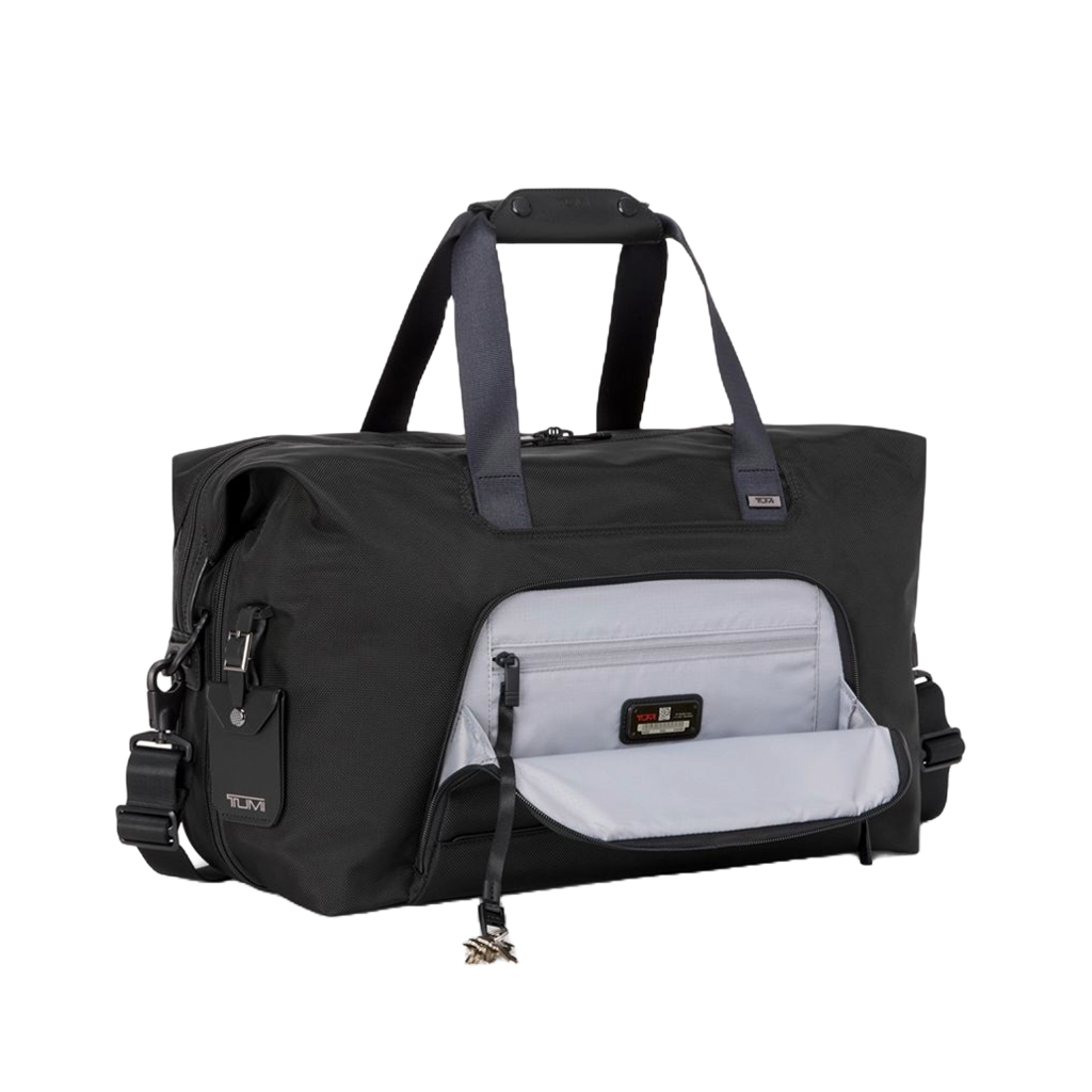 Tumi Black Alpha Double Expansion Duffel
