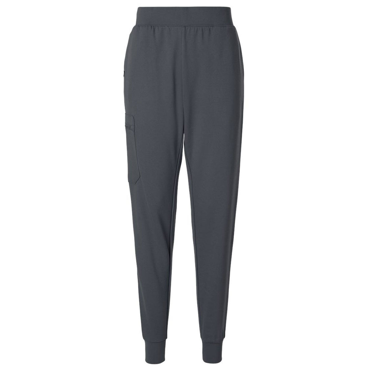 Jaanuu Women's Carbon Grey Rubi Ultrasoft Scrub Joggers