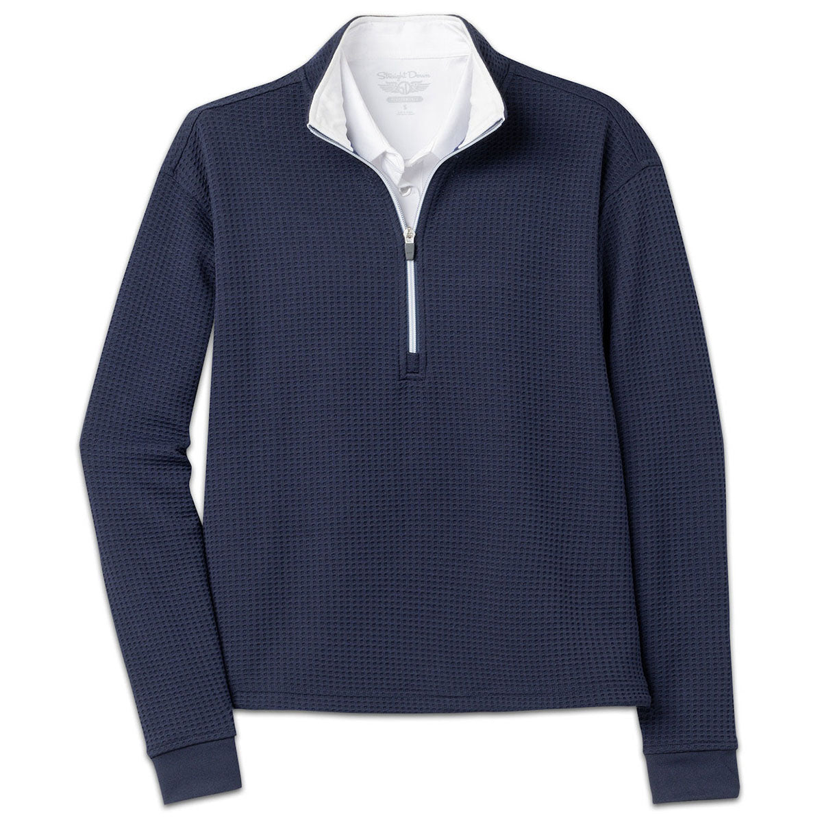 Straight Down Women's Indigo Opal Half Zip