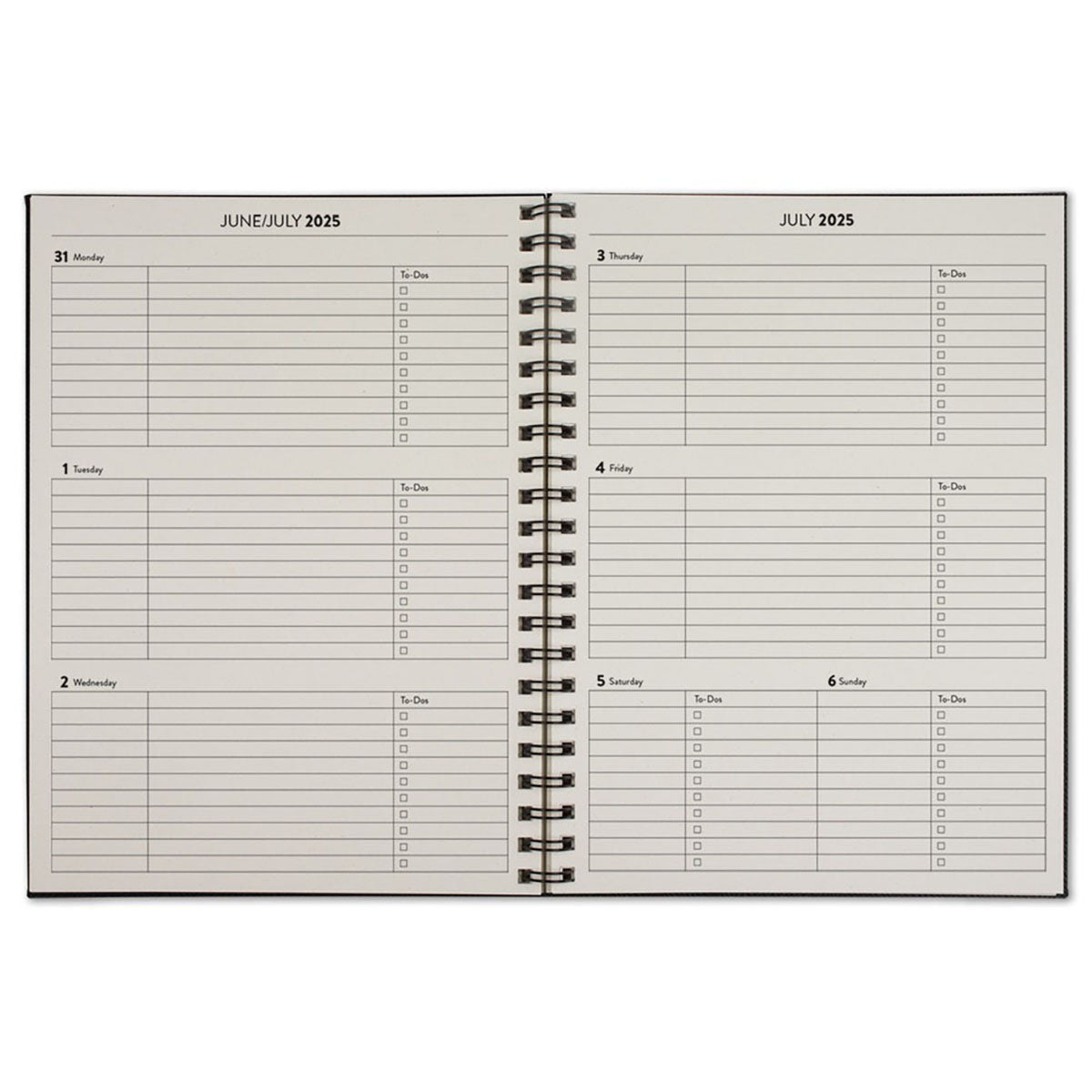 ApPeel WireO Black Ortisei Grande XL Apple Academic Planner