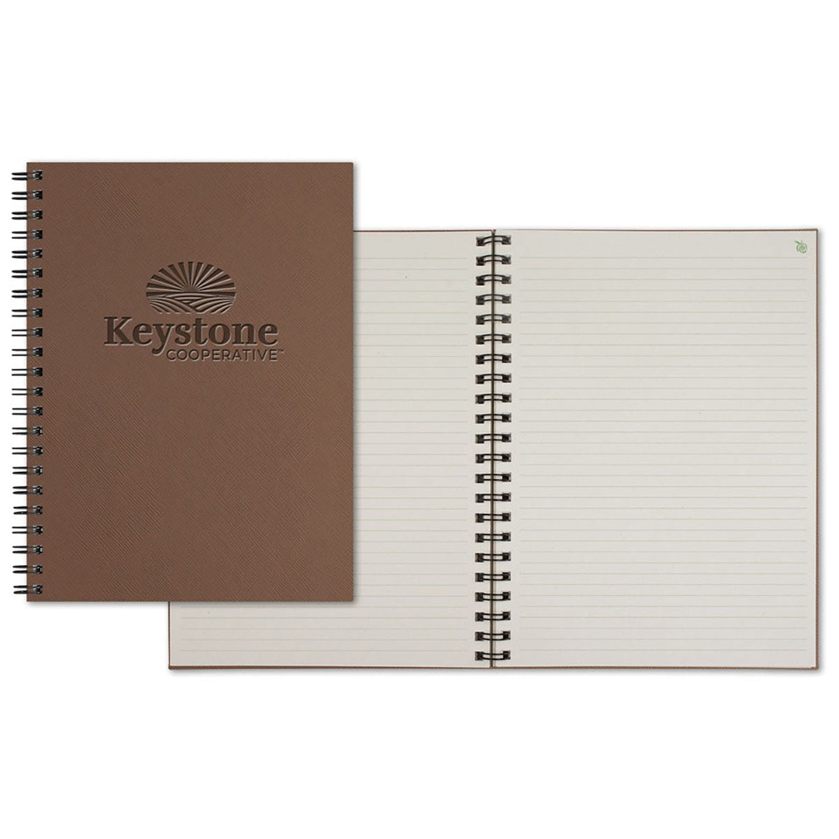 ApPeel WireO Tan Ortisei Grande XL Apple Lined Pg Journal