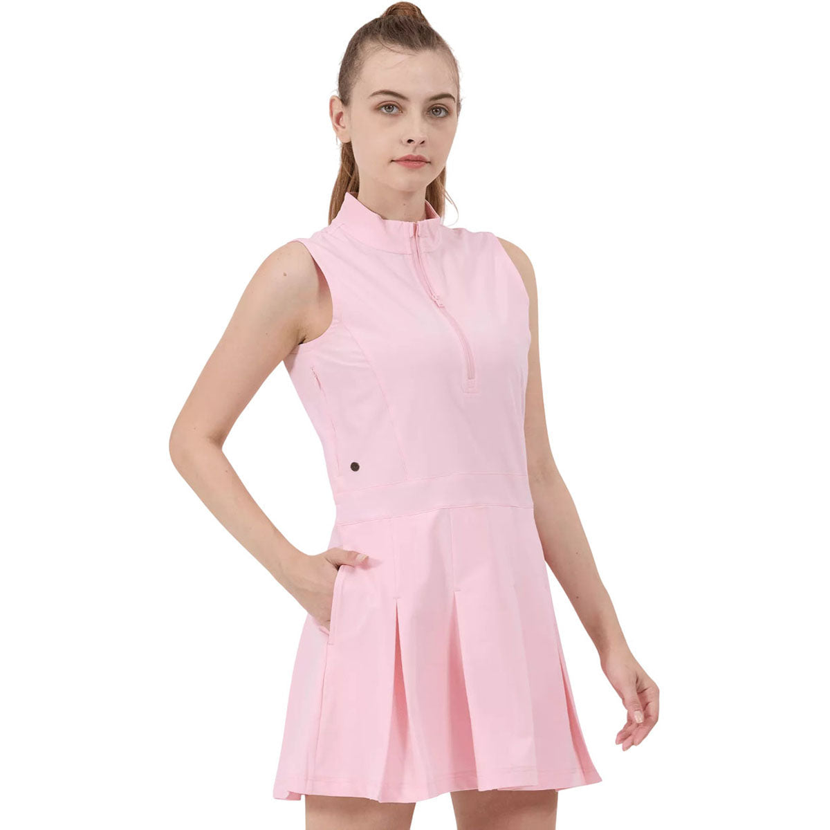 Levelwear Women's Hazy Pink Deluxe Dress