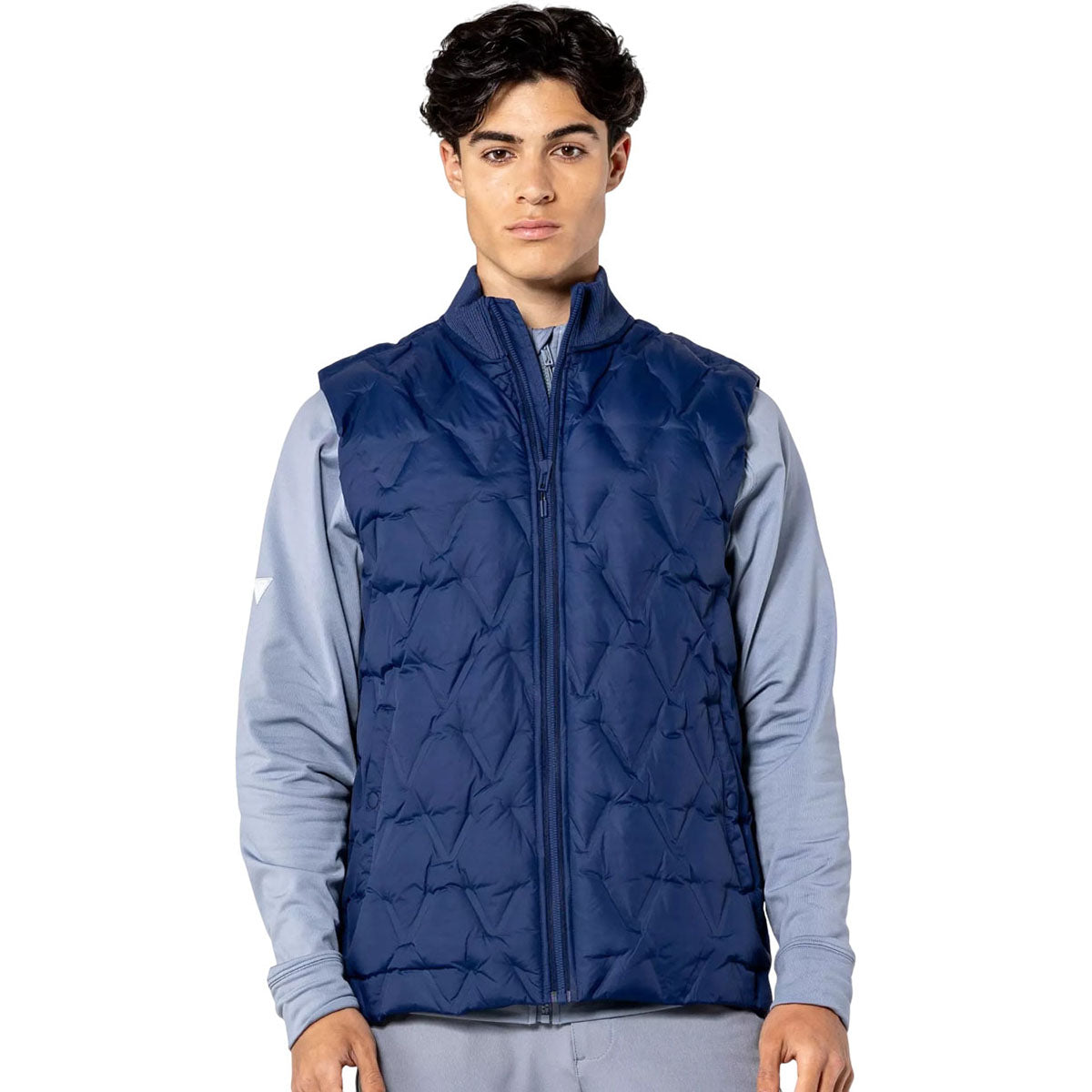 Levelwear Men's Navy Loft Quilted Vest