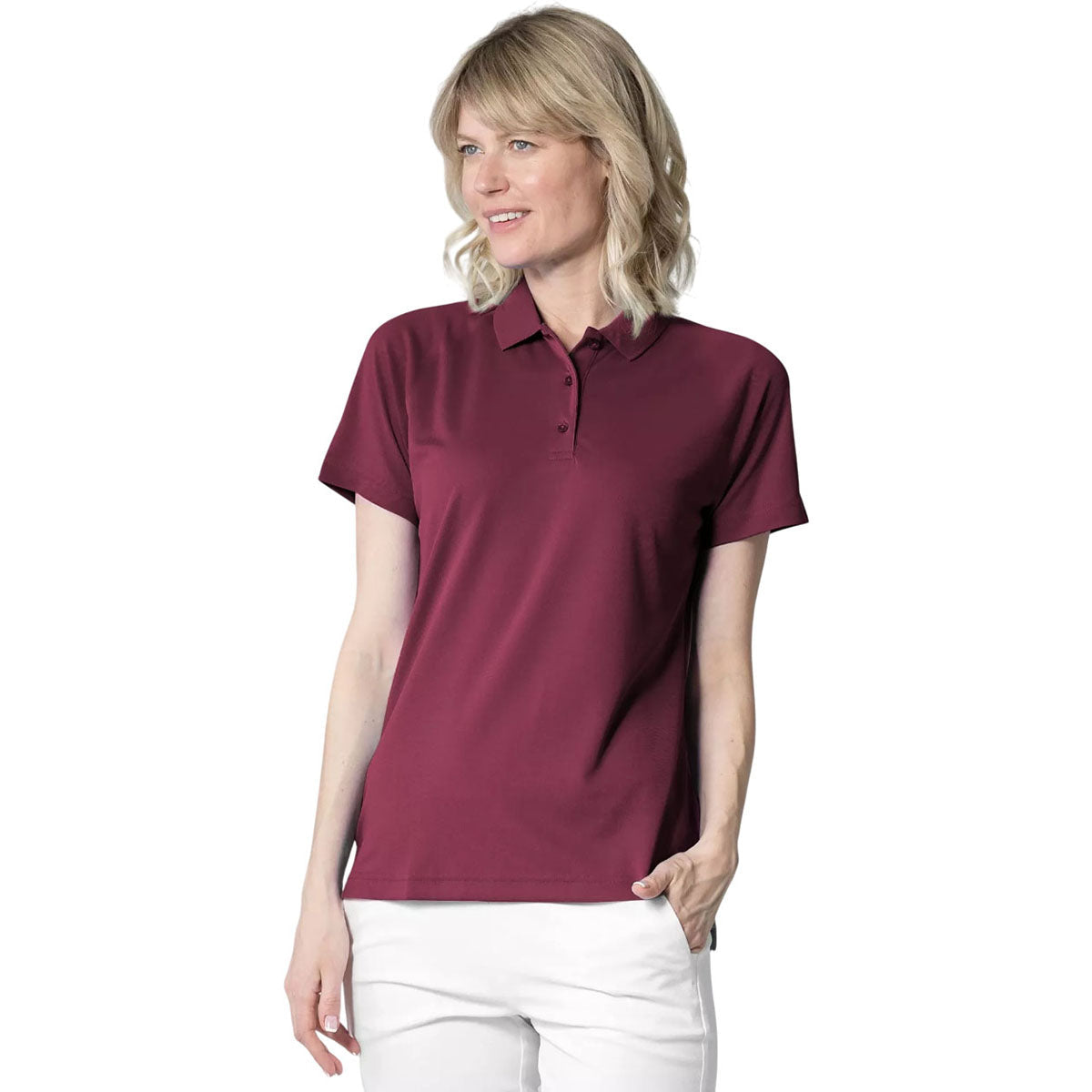 Levelwear Women's Cardinal Balance Polo