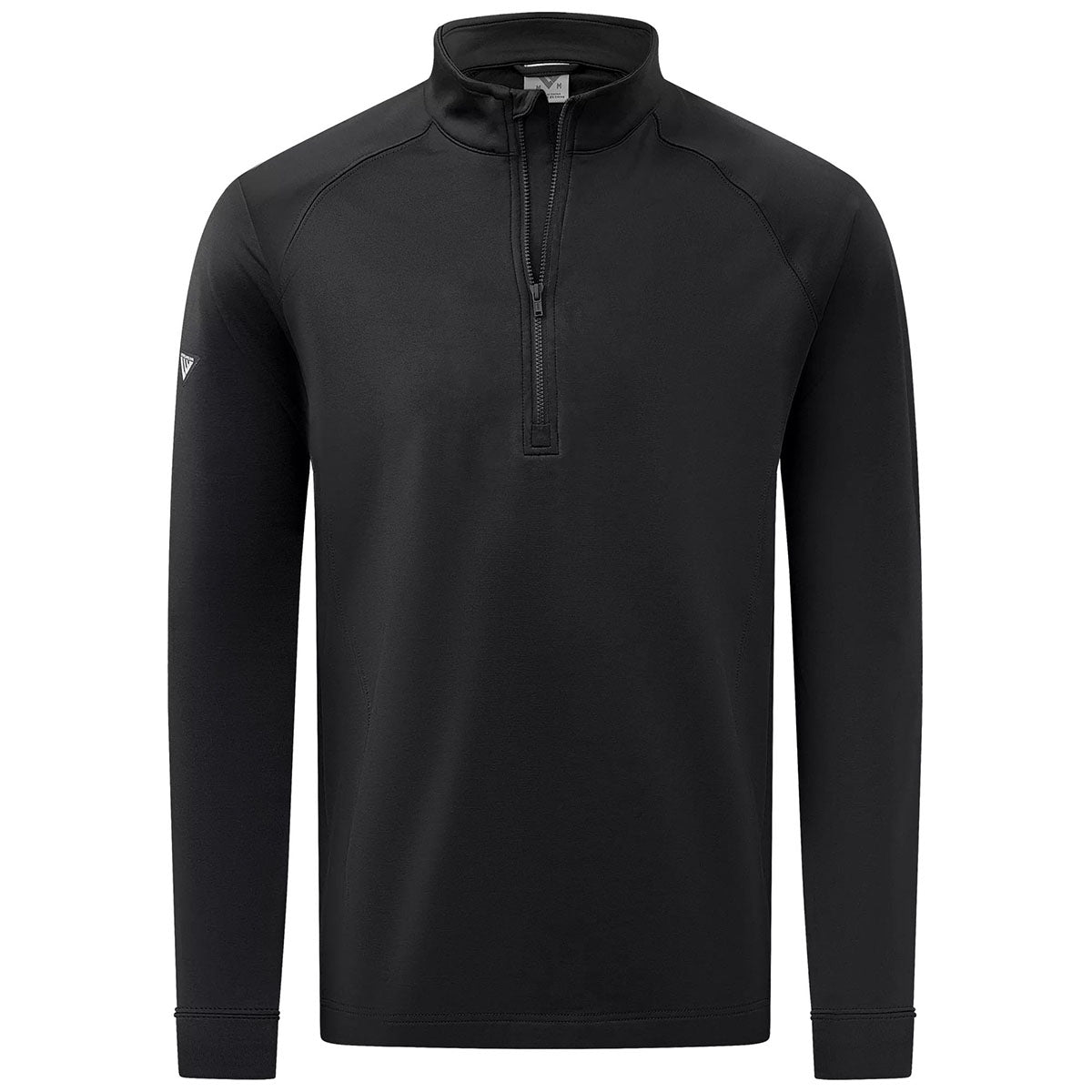 Levelwear Men's Black Calibre Recycled Quarter Zip