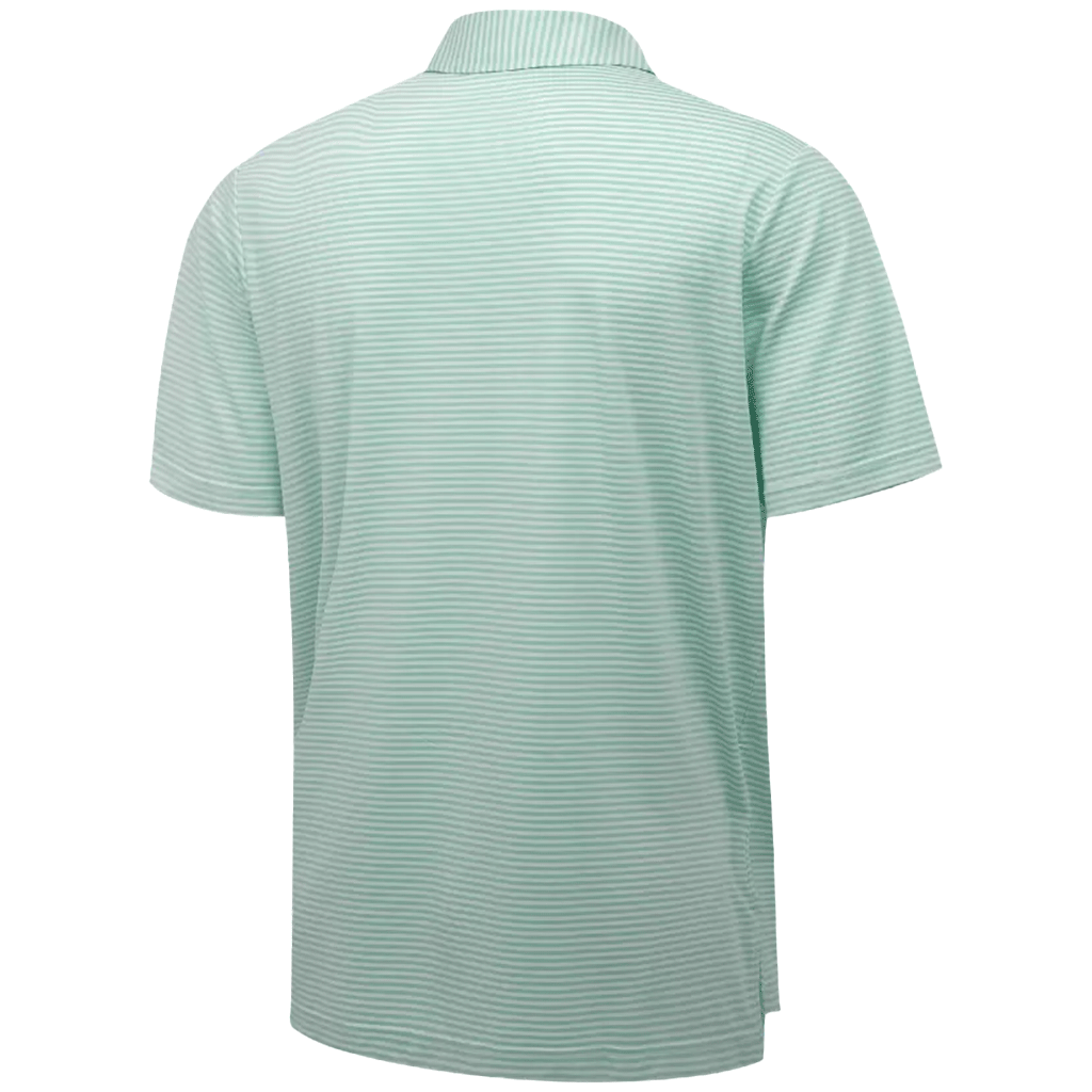 Levelwear Men's Beach Glass/White Encore Polo