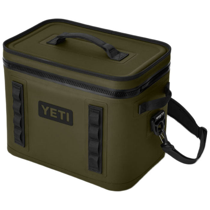 YETI Olive/Black Hopper Flip 18 Cooler