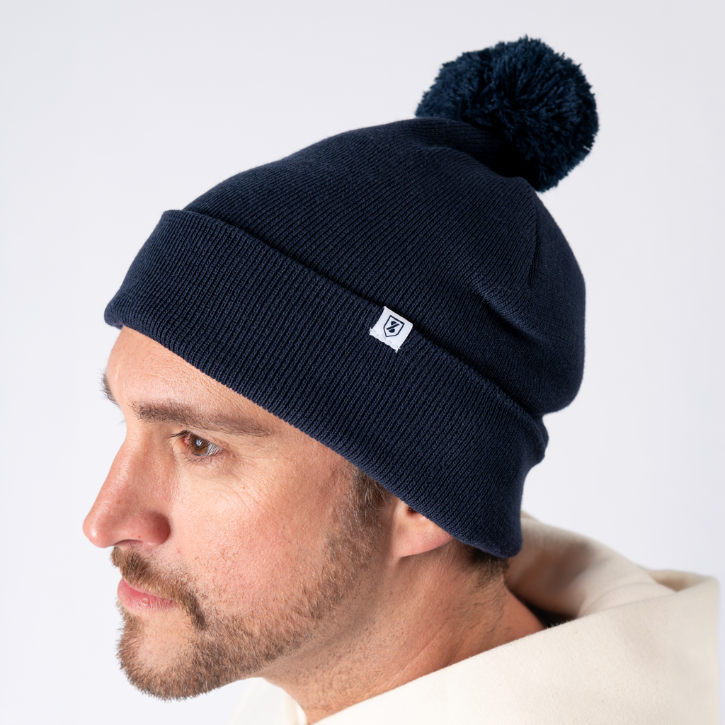 48-Hour Zusa Navy Cold Snap Cuffed Beanie
