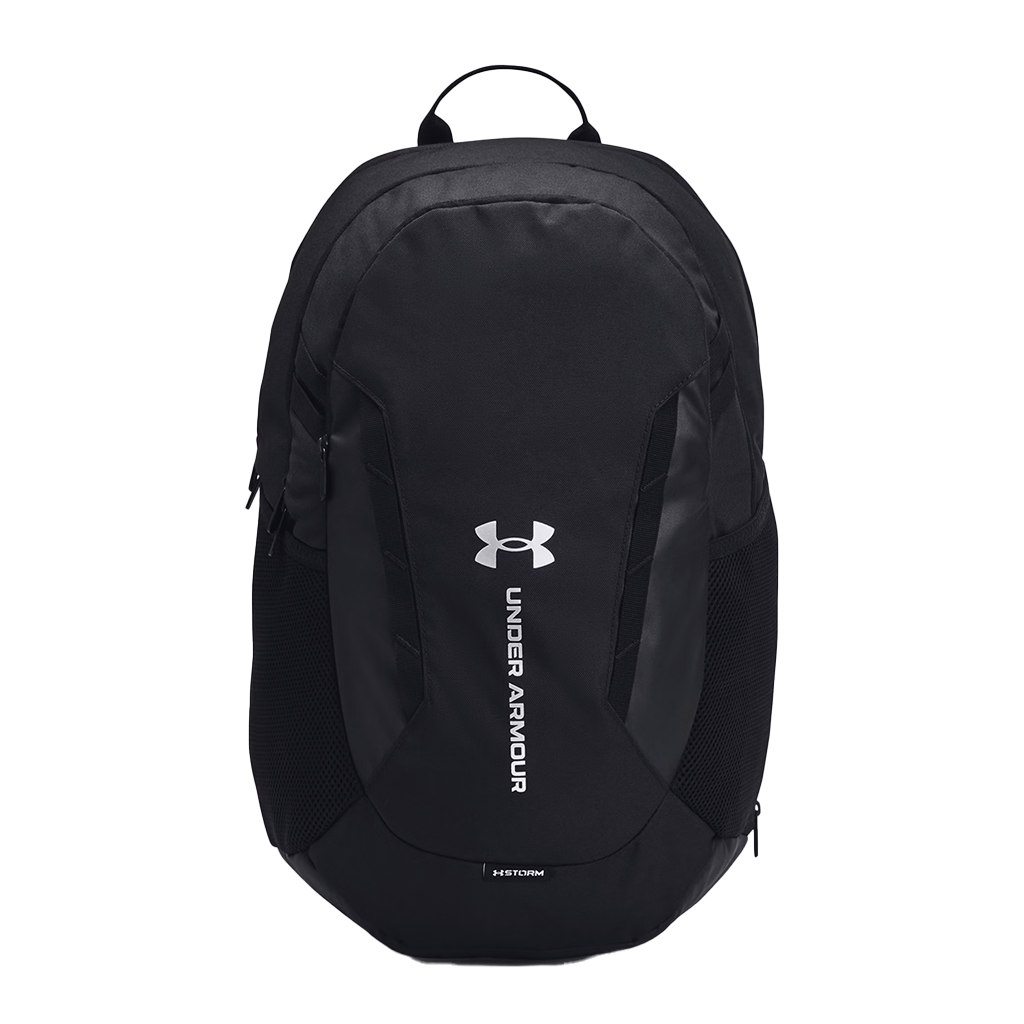 48-Hour Under Armour Black Hustle 6.0 Team Backpack