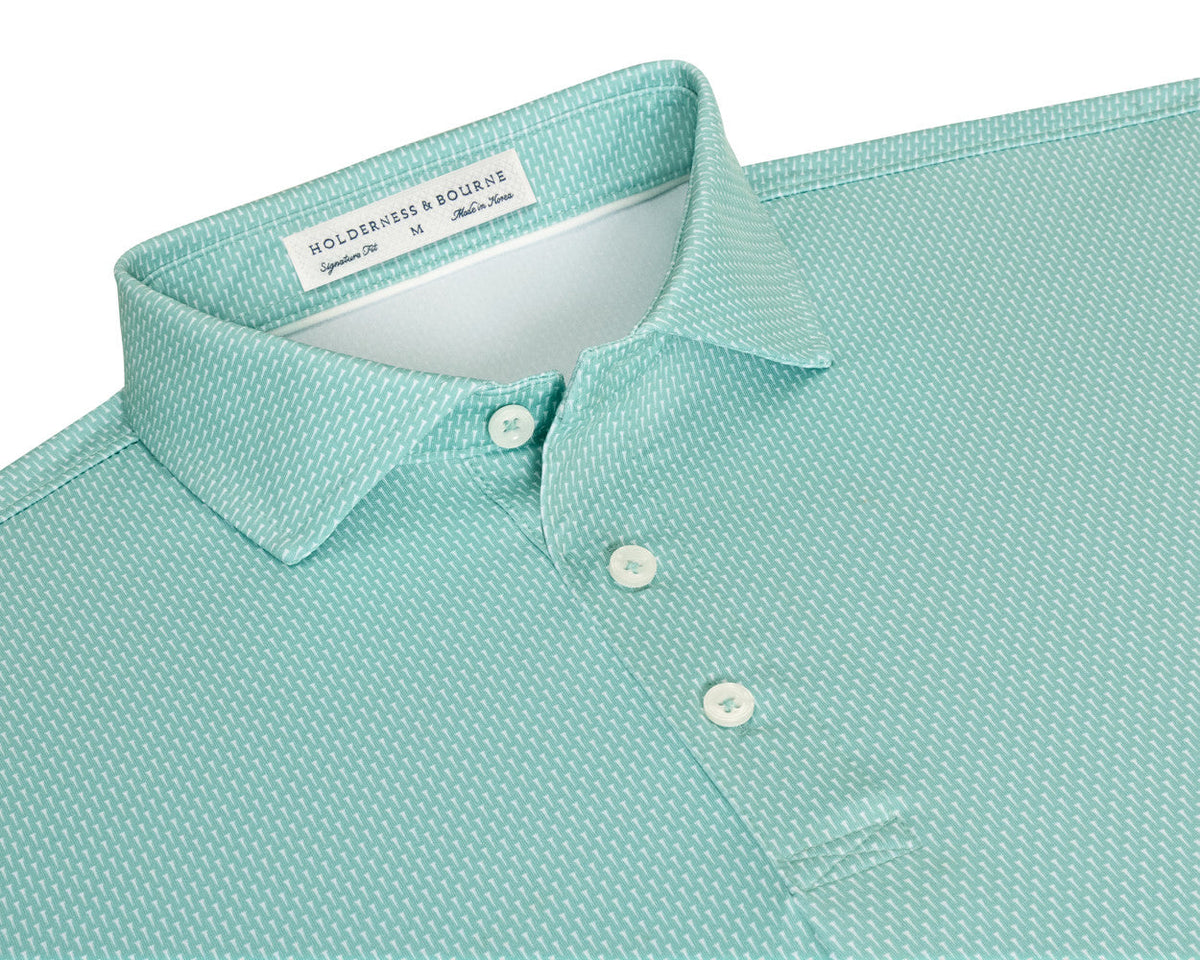 Holderness & Bourne Men's Cascade Green The Hicks Shirt