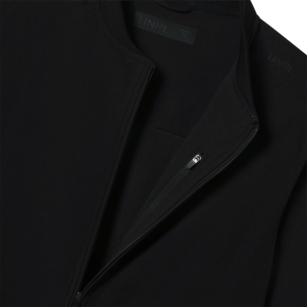 UNRL Men's Black Waypoint Bomber Jacket
