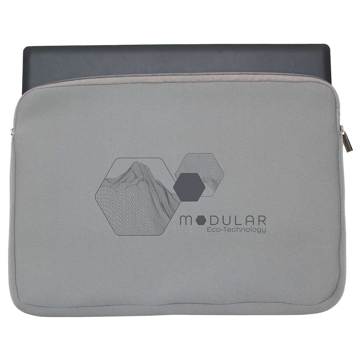 Ariel Premium Warm Grey Chalet Neoprene Sleeve for 15.6" Laptops