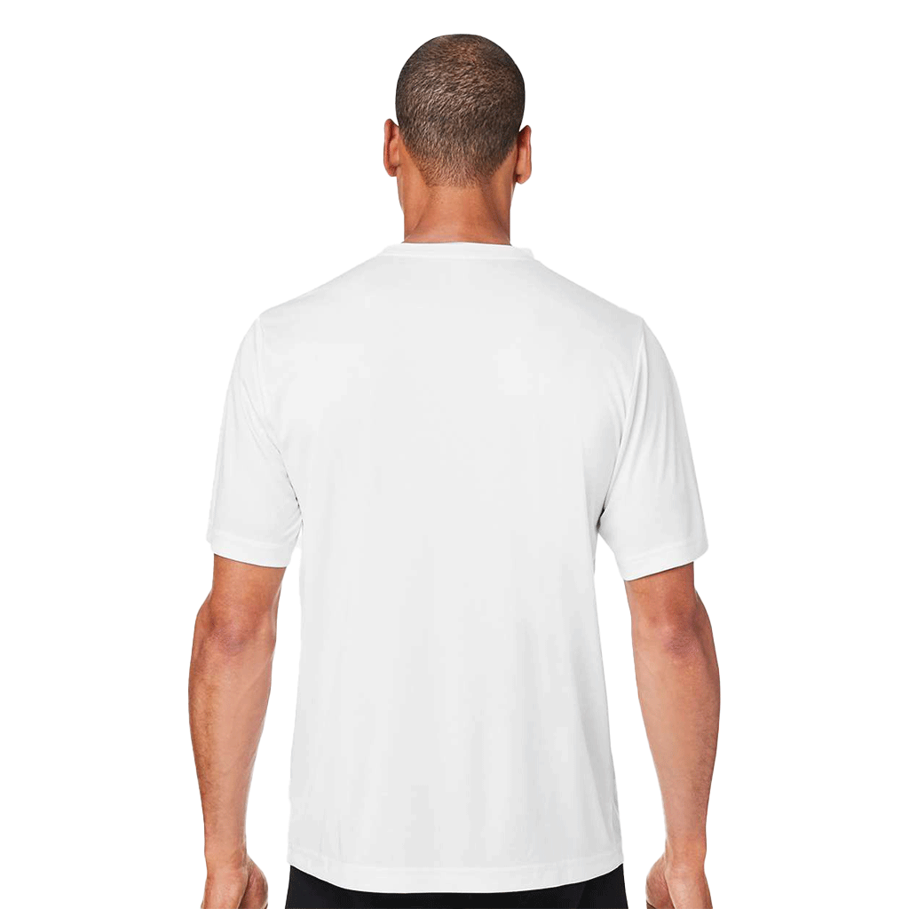 Core 365 Unisex White Capital Performance T-Shirt