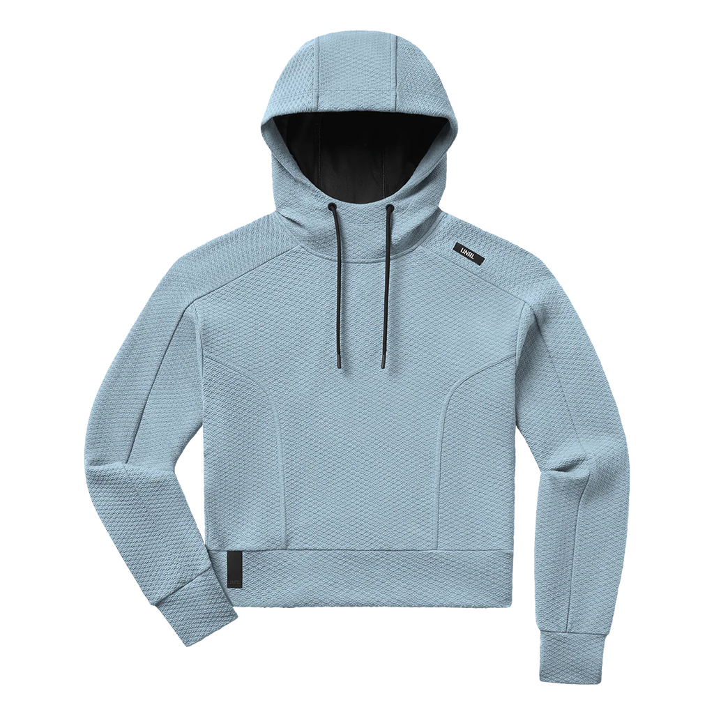 UNRL Women's Cascade Blue Elevation Hoodie