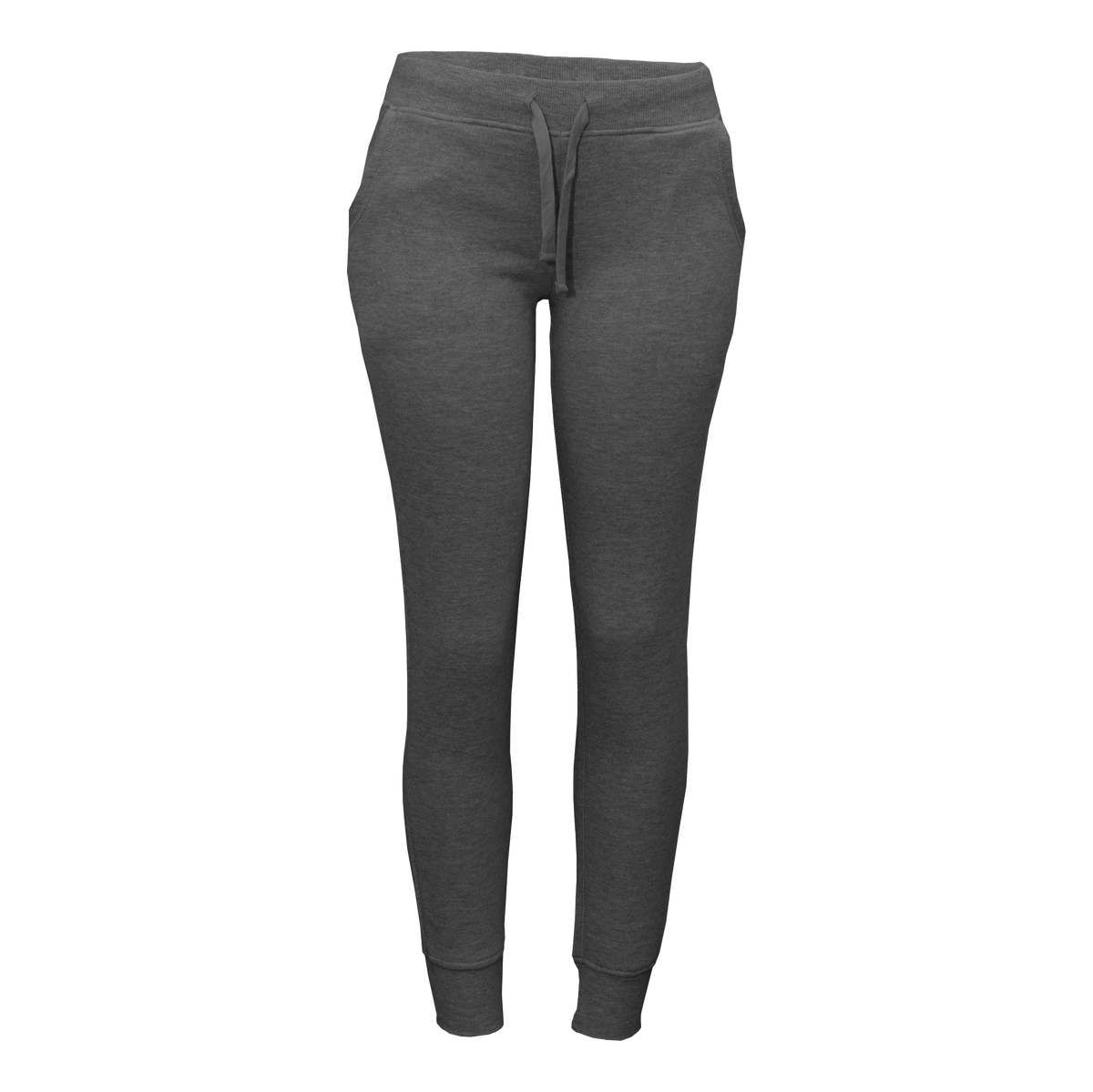 BAW Women's Heather Black French Terry Pant