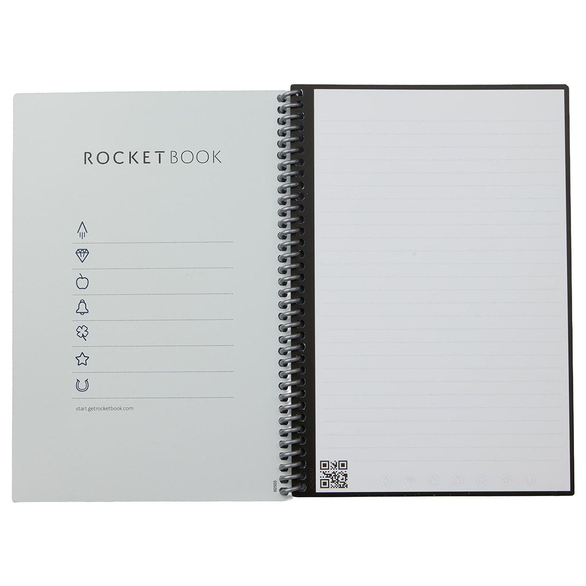 Rocketbook Black Core Executive Notebook Set