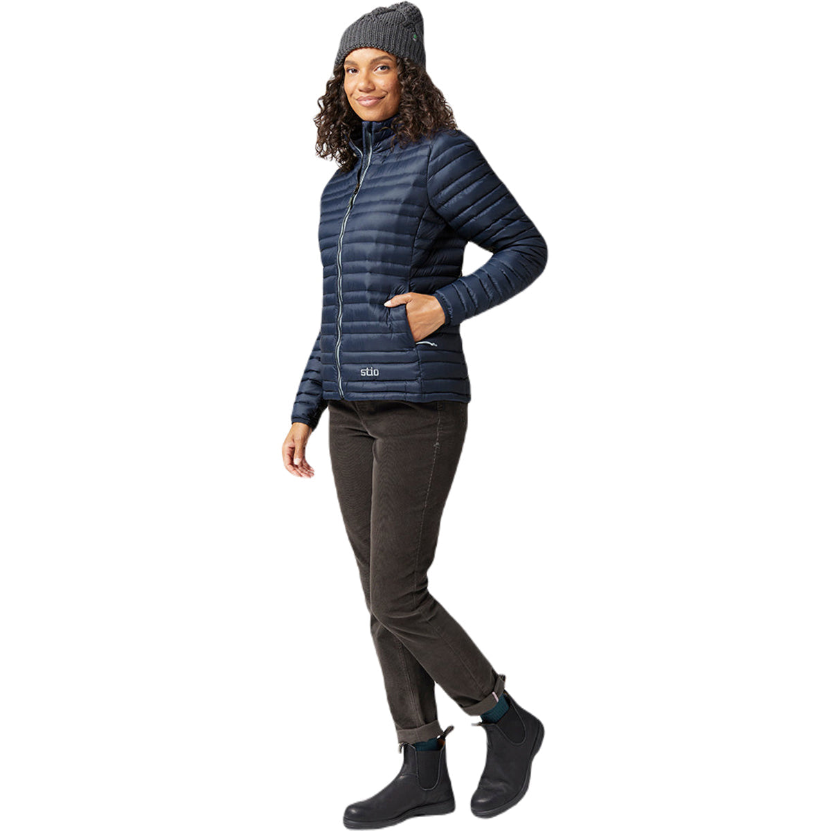 Stio Women's Mountain Shadow Pinion Down Sweater