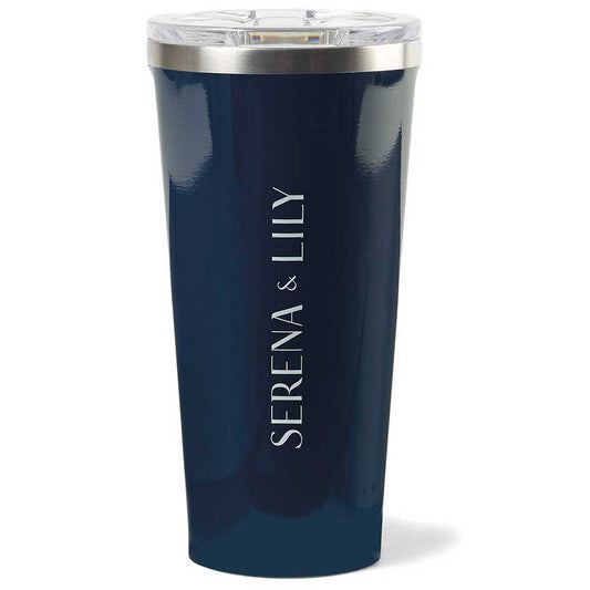 48-Hour CORKCICLE Gloss Navy Tumbler - 16 Oz.
