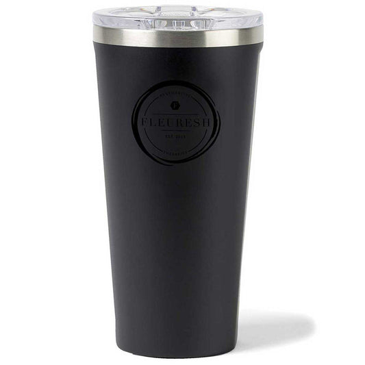 48-Hour CORKCICLE Matte Black Tumbler - 16 Oz.