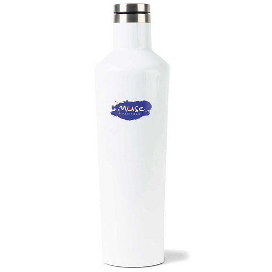 48-Hour CORKCICLE Gloss White Canteen - 25 Oz.
