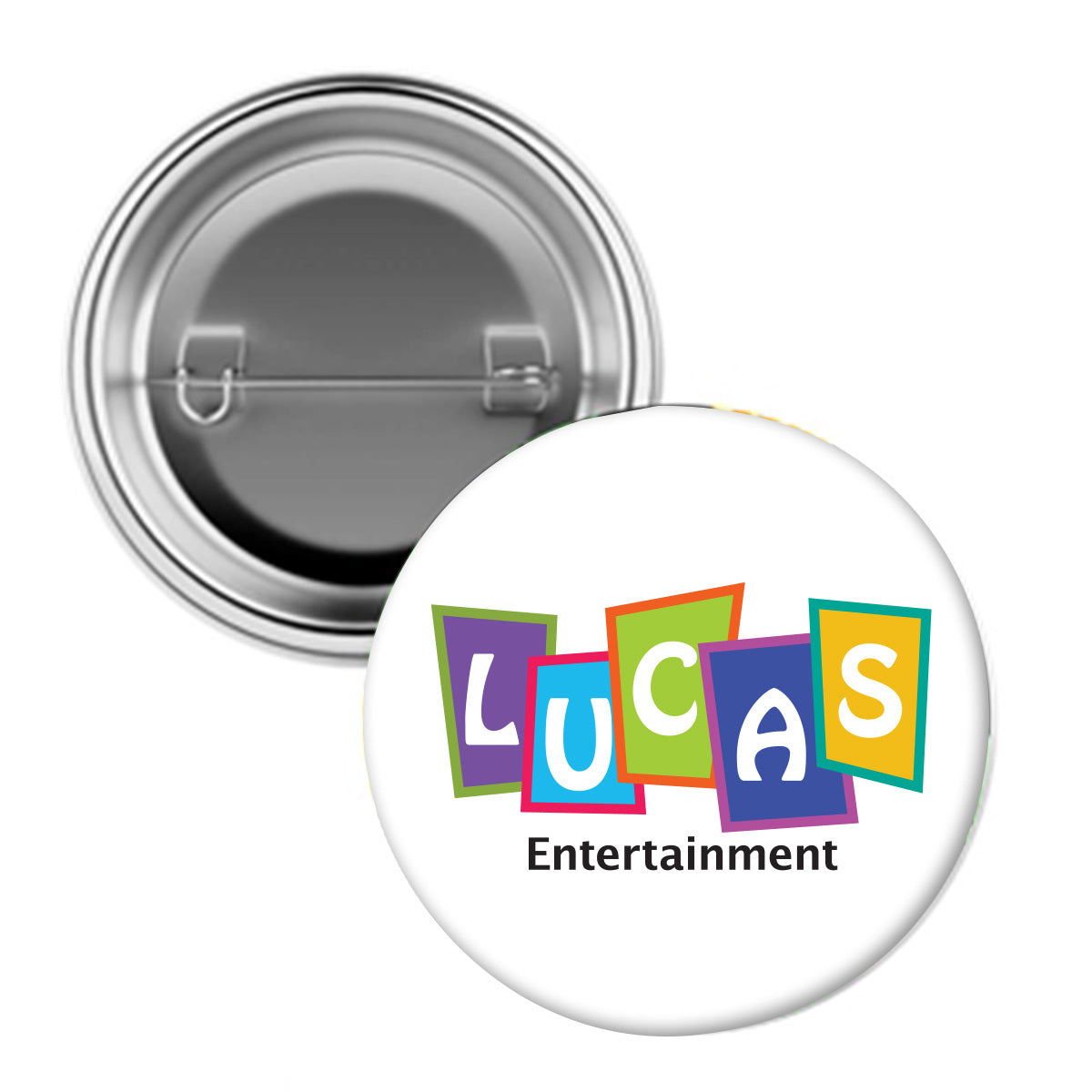 Hit 3" Full Color Pin Back Button