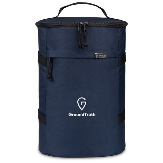 48-Hour Gemline Navy Renew rPET Backpack Cooler