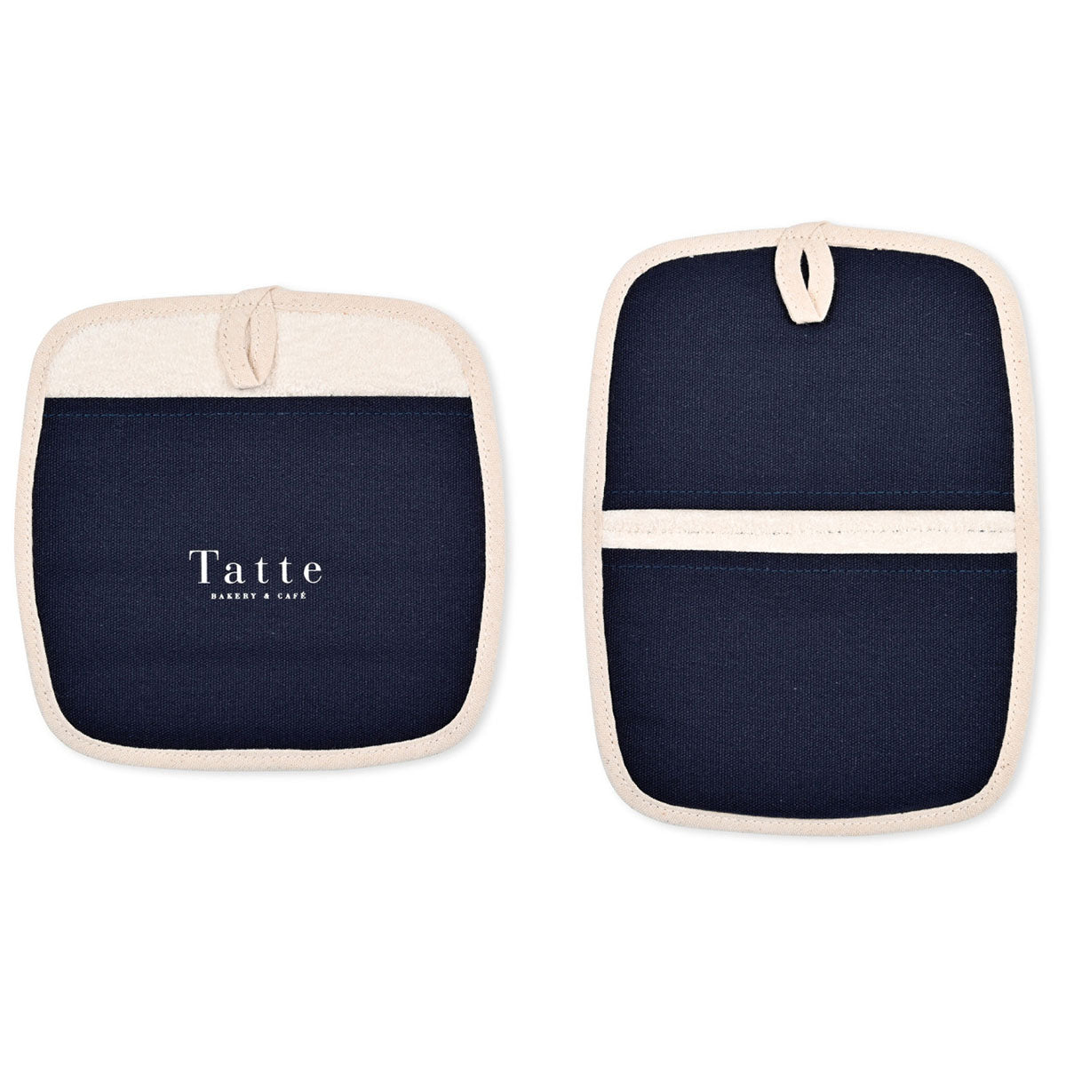 48-Hour La Cuisine Navy Potholder Hot Pad Set