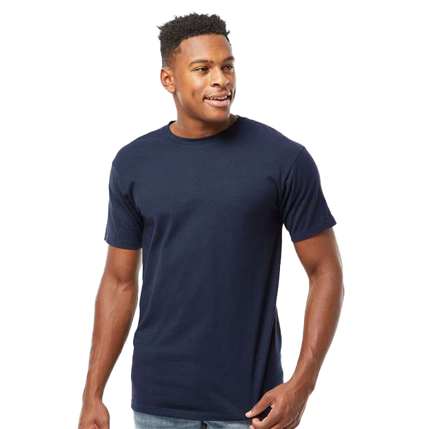 Tultex Unisex Navy Heavyweight Jersey T-Shirt