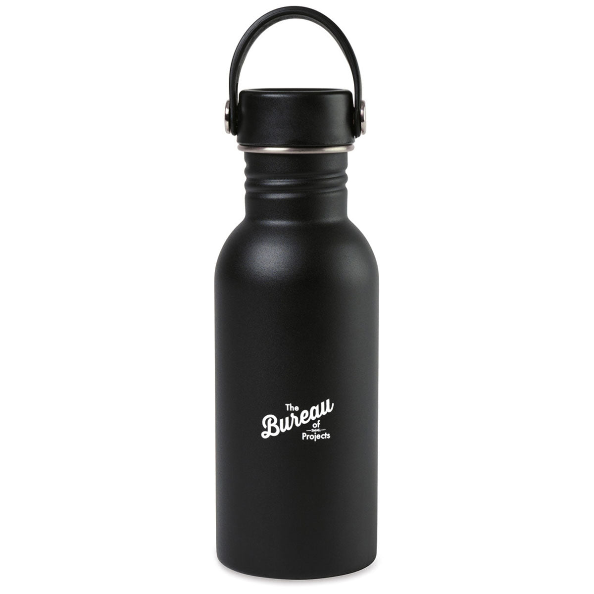 48-Hour Gemline Black Arlo Classics Stainless Steel Hydration Bottle - 17 Oz.