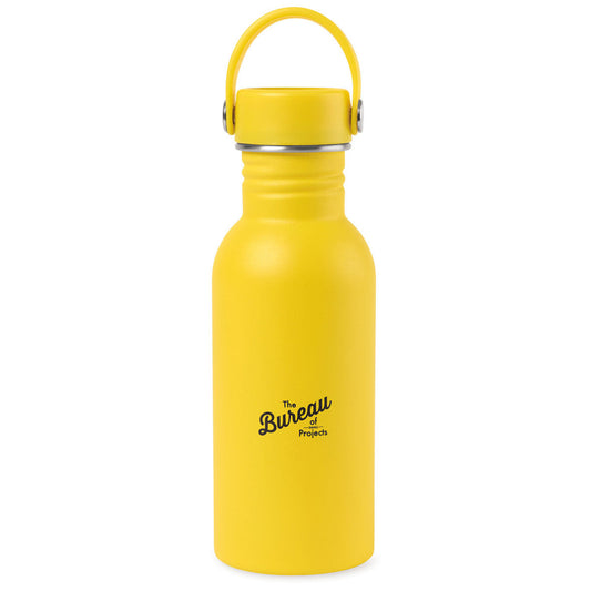 48-Hour Gemline Yellow Arlo Classics Stainless Steel Hydration Bottle - 17 Oz.