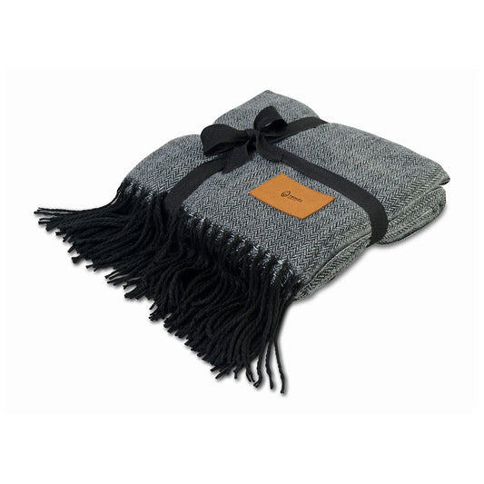 48-Hour Gemline Black Everlasting Throw Blanket