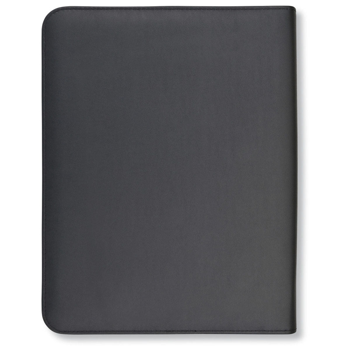 Gemline Black Morgan Executive Zippered Padfolio