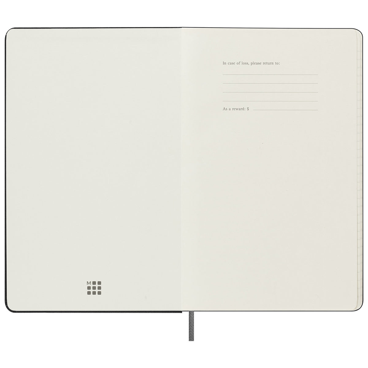 Moleskine Black Hard Cover Large 12-Month Weekly 2025 Planner