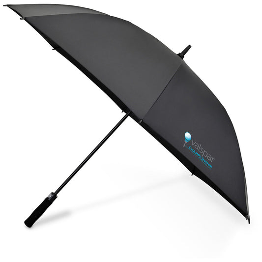Elements Black 60" Recycled Auto Open Golf Umbrella