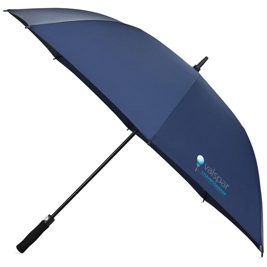 Elements Navy 60" Recycled Auto Open Golf Umbrella