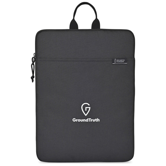 Gemline Black Renew rPET 16 " Laptop Sleeve