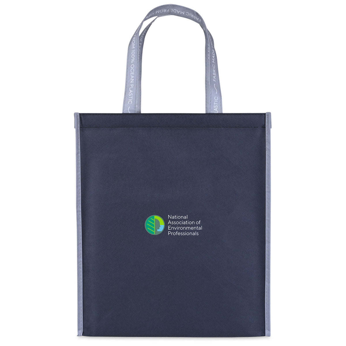 Out of the Ocean Black Reusable Large Shopper with Click N' Stay