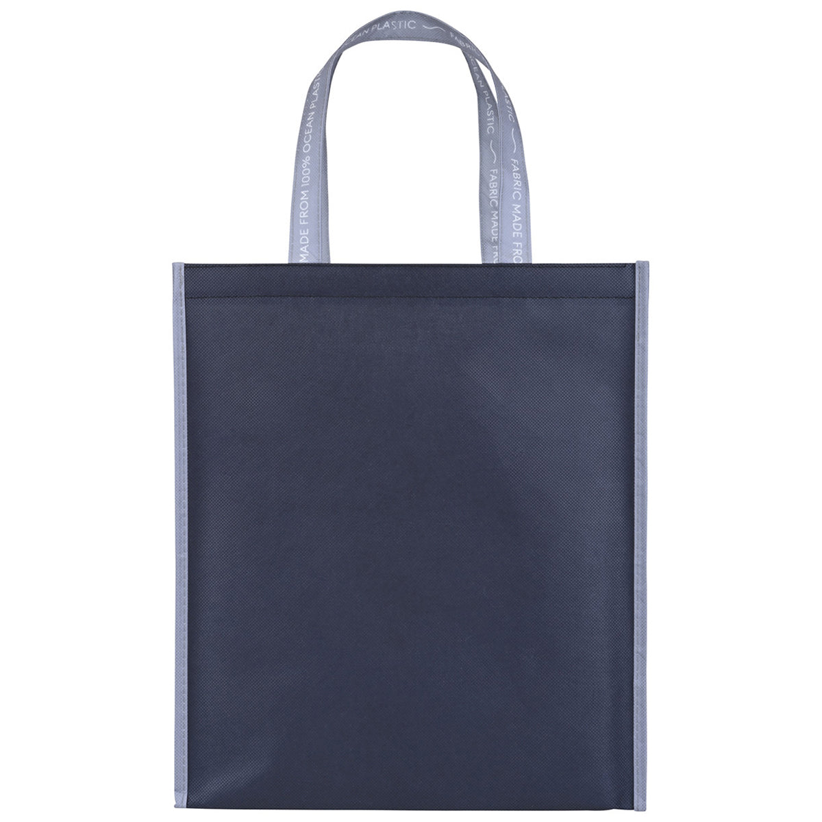 Out of the Ocean Black Reusable Large Shopper with Click N' Stay