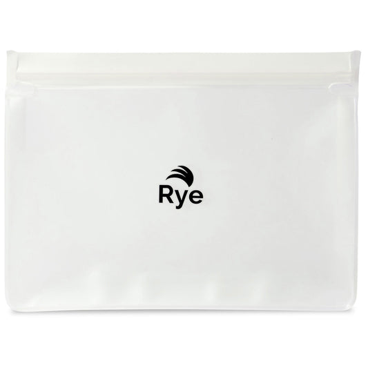 Gemline Clear Reusable Stand Up Storage Bag 6 Cup