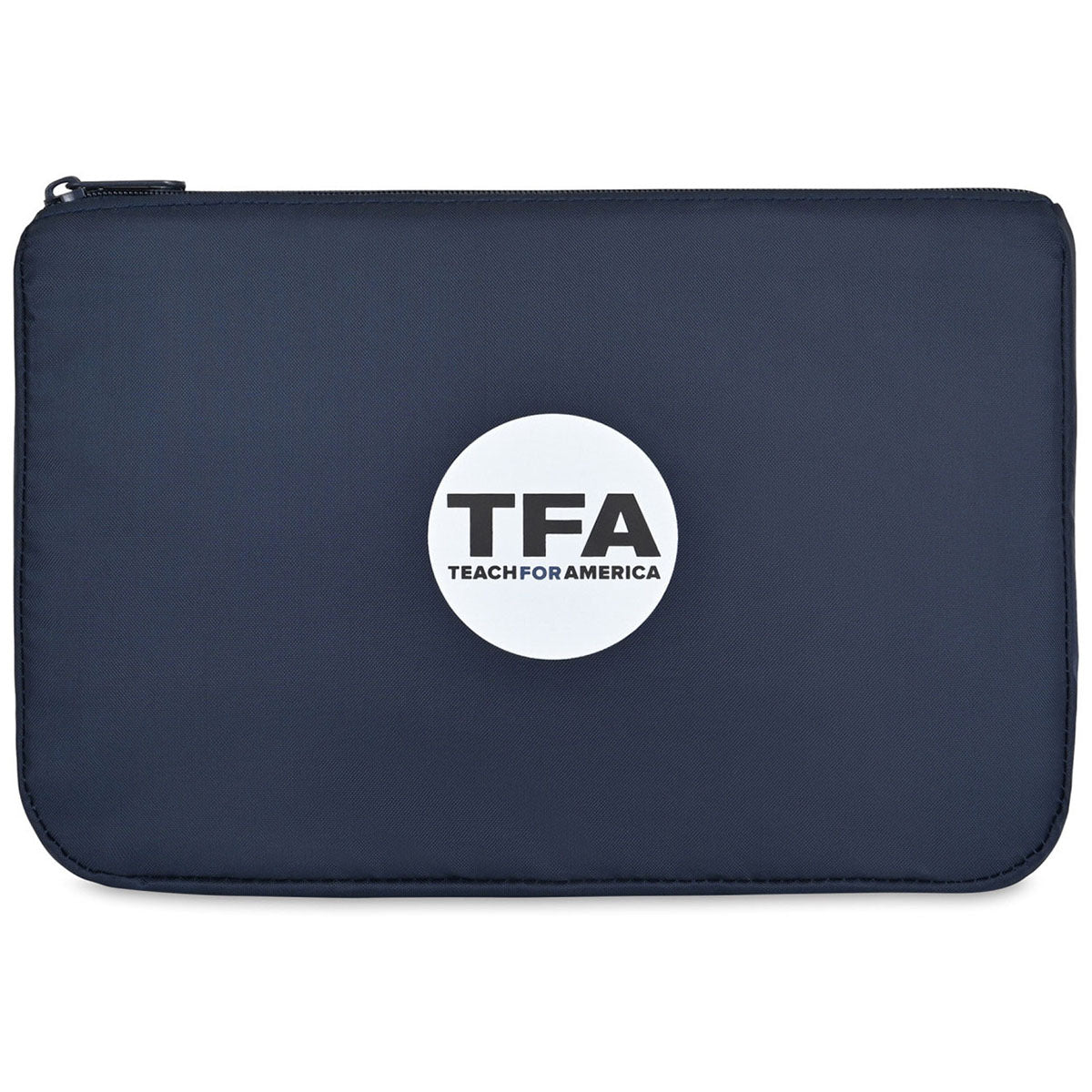 Gemline Navy Arlo rPET Zippered Pouch
