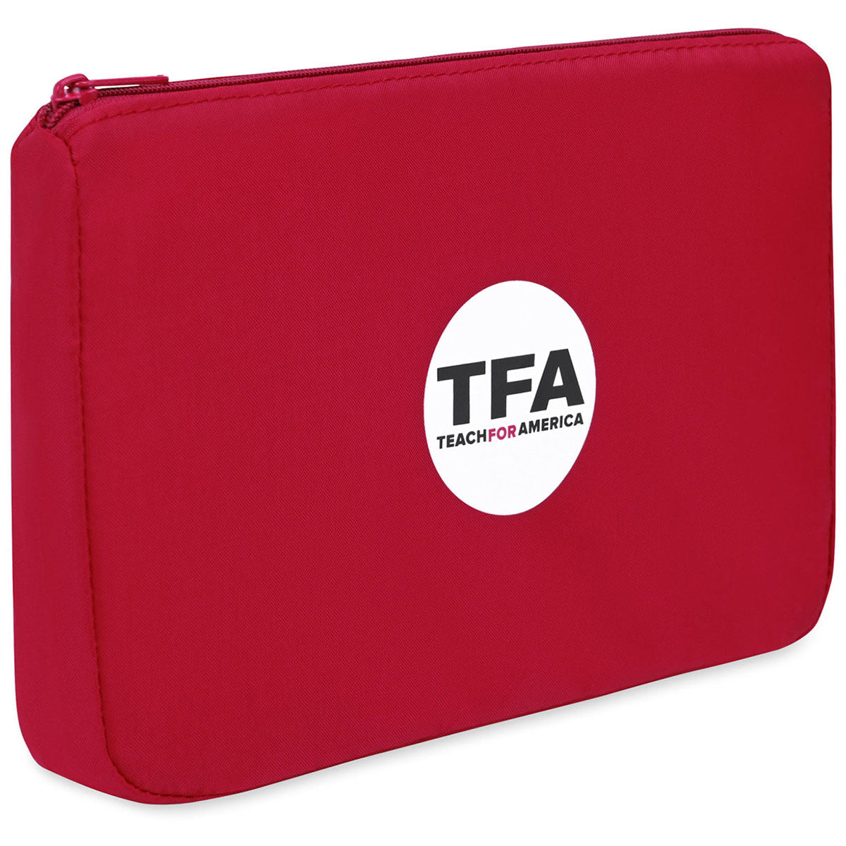 Gemline Red Arlo rPET Zippered Pouch