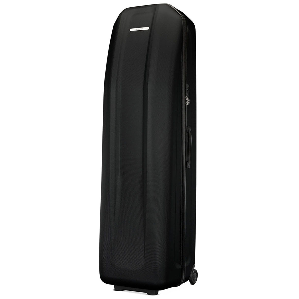 Samsonite Black Hardside Travel Golf Bag with Luggage Tag