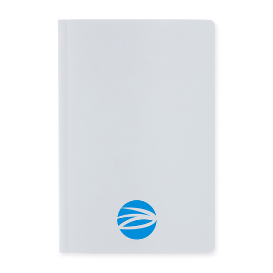 XD Connects White Impact Softcover Stone Paper Notebook A5